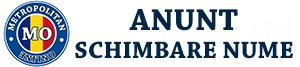 Anunț schimbare nume – Anunturi Publicatii Oficiale
